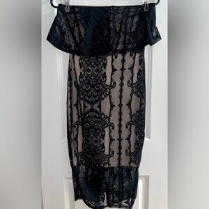 Charlotte Russe Black Lace Dress